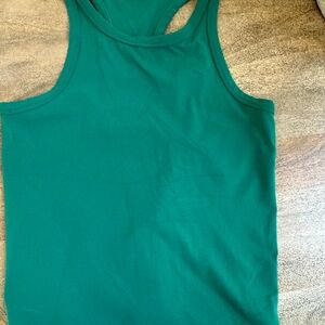 Lululemon Cascadia Green Racerback Tank Top